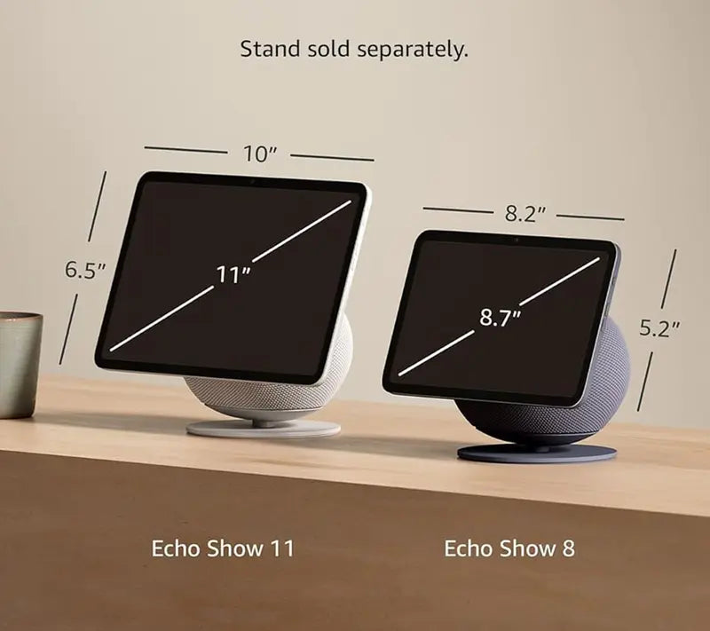 Echo Show 8 Smart Display – 8" FHD Screen with Alexa+ Voice Assistant & Smart Home Hub
