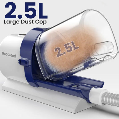 Dog Grooming Vacuum Kit – All-in-One Pet Hair Remover with 2.5L Dust Cup & Powerful Suction