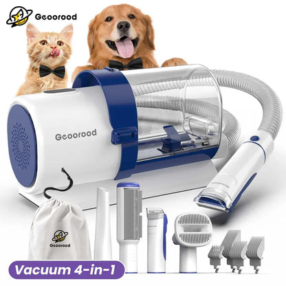 Dog Grooming Vacuum Kit – All-in-One Pet Hair Remover with 2.5L Dust Cup & Powerful Suction