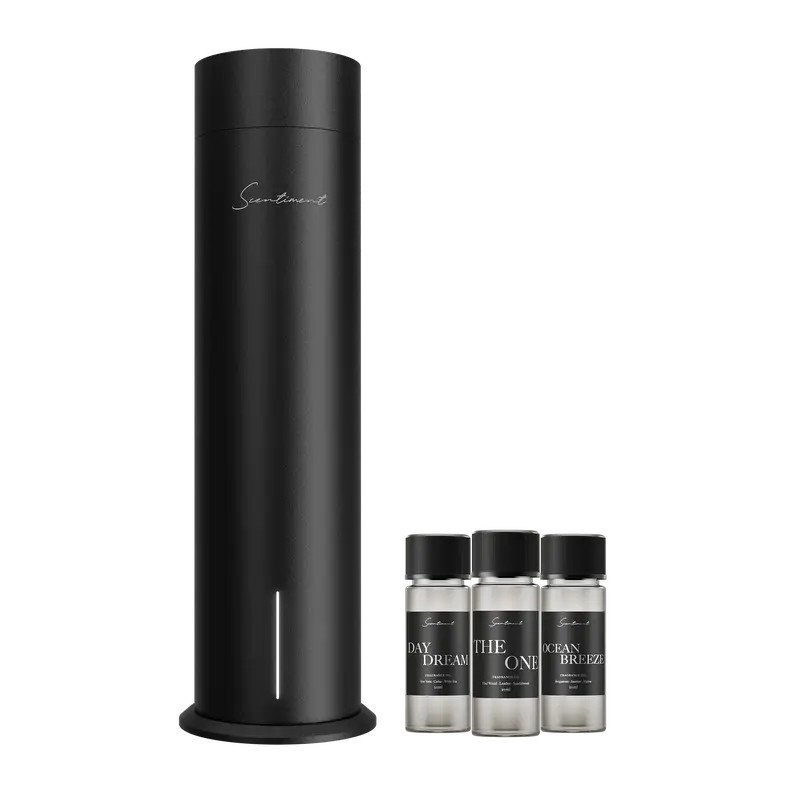 Smart Diffuser – Wi-Fi Cold-Air Diffusion with 3 Luxury Hotel-Inspired Fragrance Oils